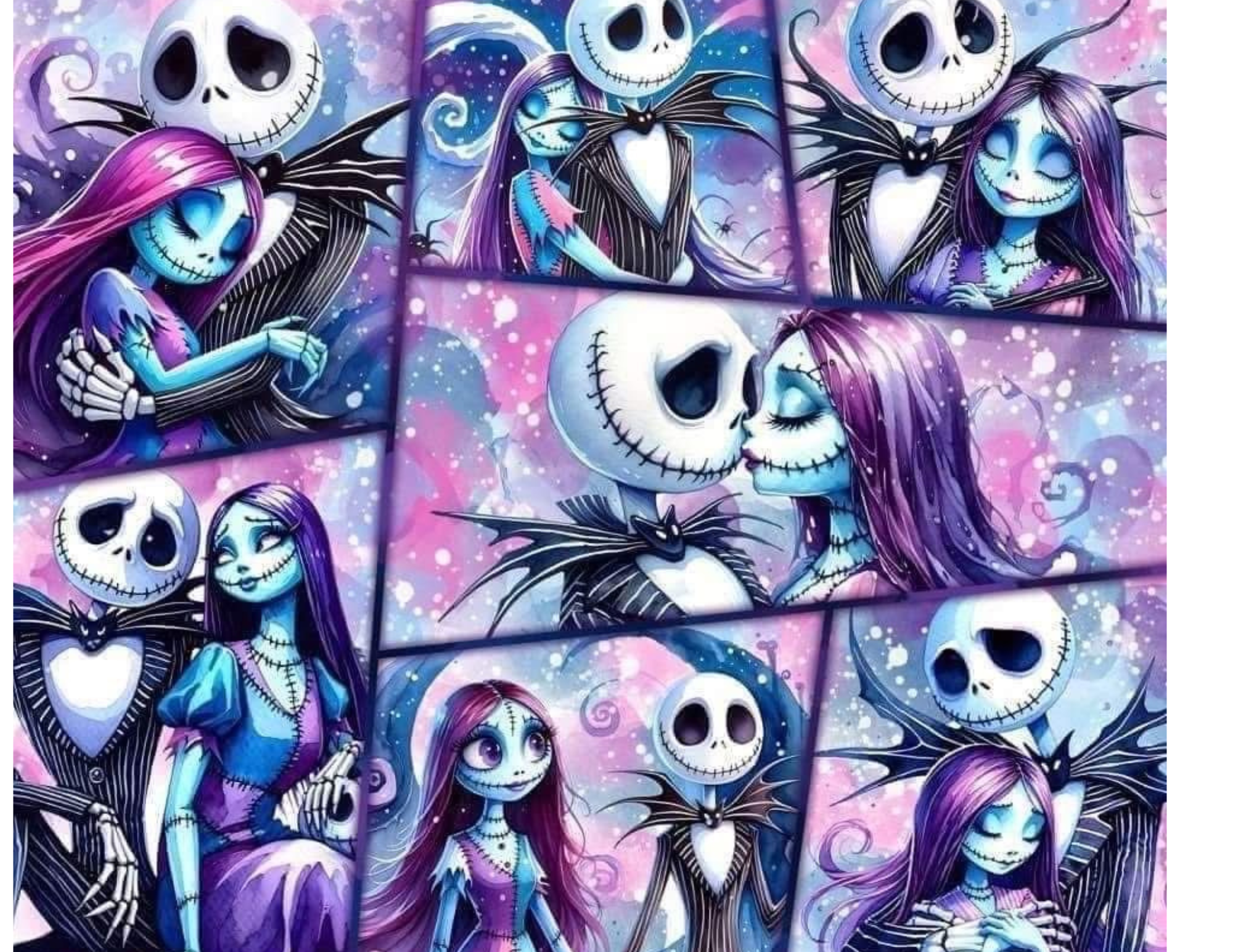Custom Tumblrs/ Nightmare before Christmas Wraps
