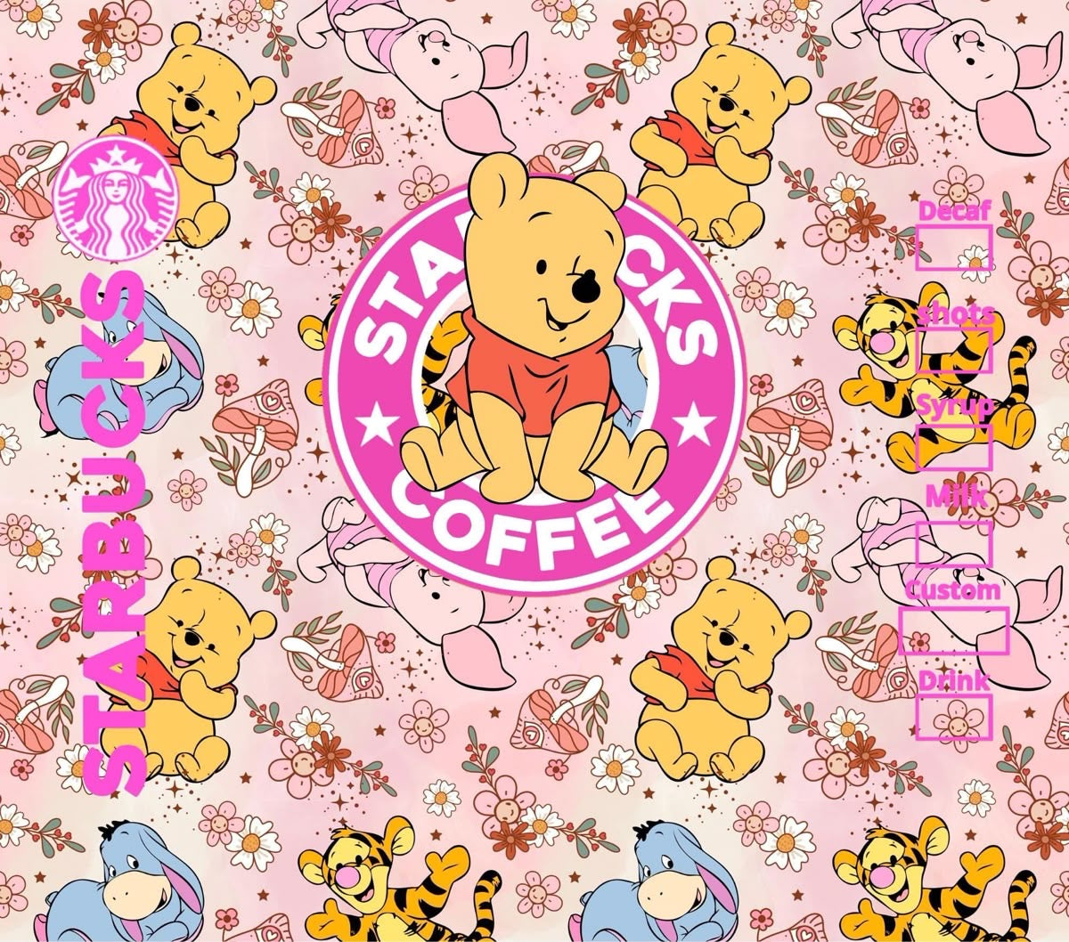 Custom Tumblrs / Winnie The Pooh Wraps