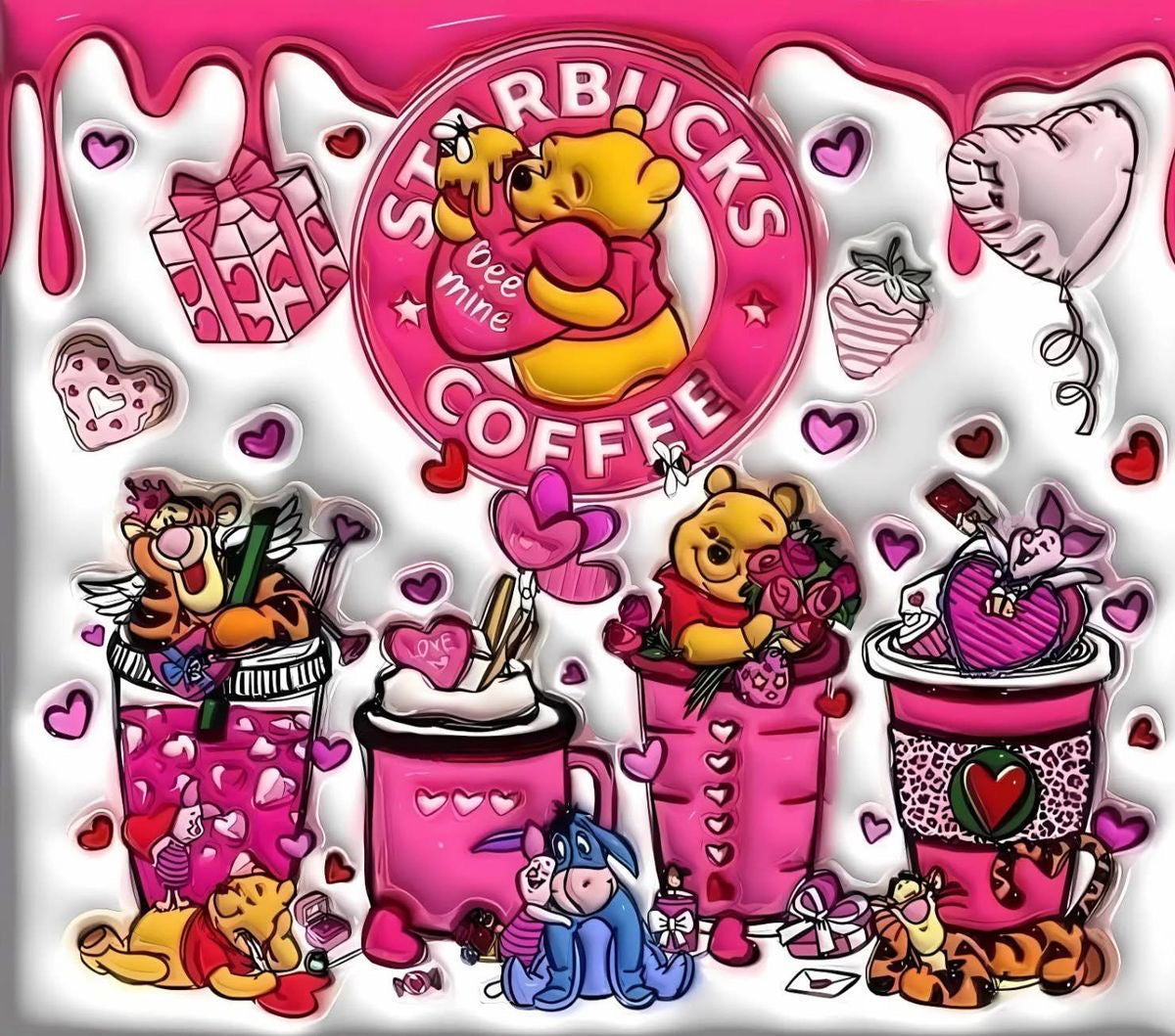 Custom Tumblrs / Winnie The Pooh Wraps