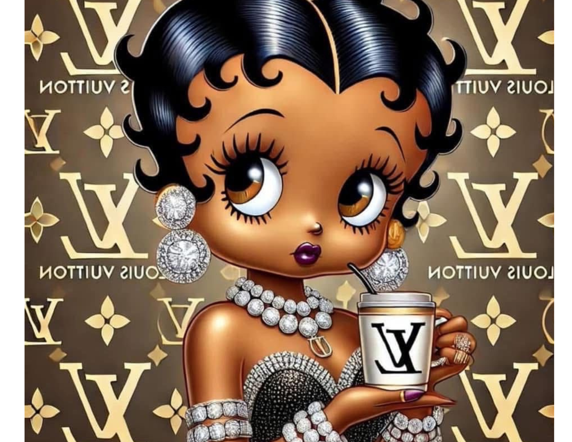 Custom tumblr/ Betty Boop Wraps