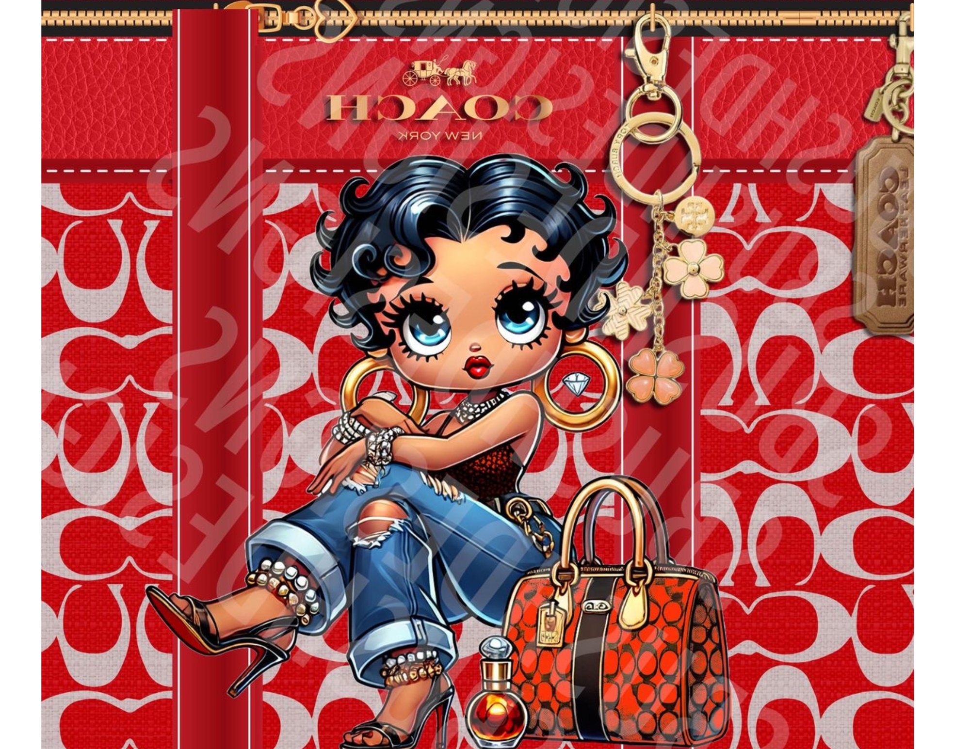 Custom tumblr/ Betty Boop Wraps